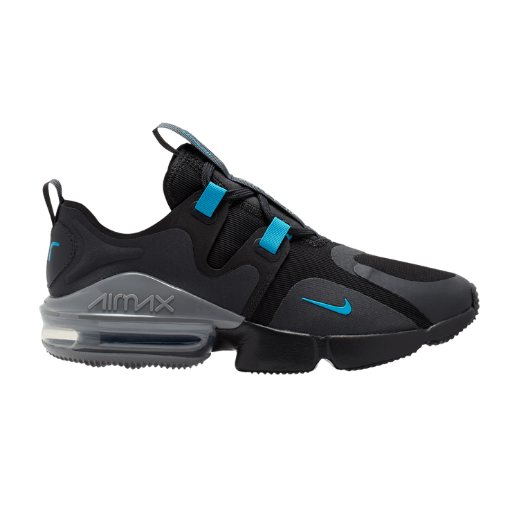 Nike Air Max Infinity 'Black Laser Blue' — Black/Laser Blue/Dark Smoke Grey/Particle Grey