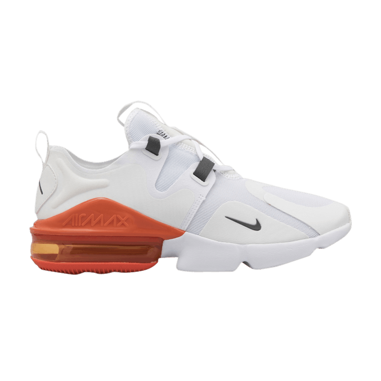 Nike Air Max Infinity 'White Team Orange' — White/Iron Grey/Team Orange