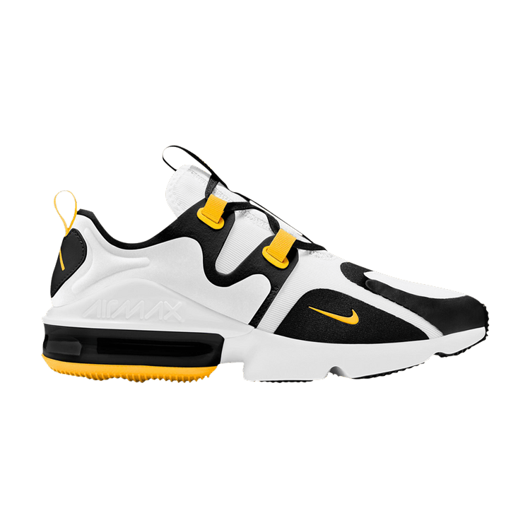 Nike Air Max Infinity 'White Laser Orange' — White/Laser Orange/Black