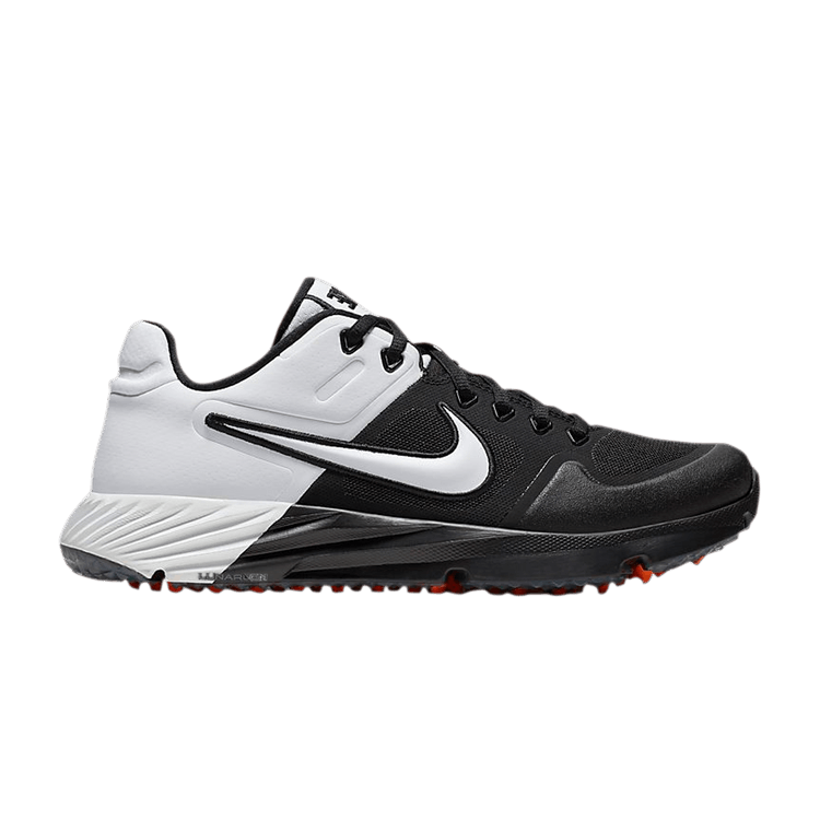 Nike Wmns Alpha Huarache Elite 2 Turf 'Black White' — Black/White