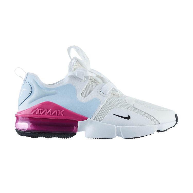 Nike Wmns Air Max Infinity 'White Fire Pink' — Summit White/Black/Fire Pink