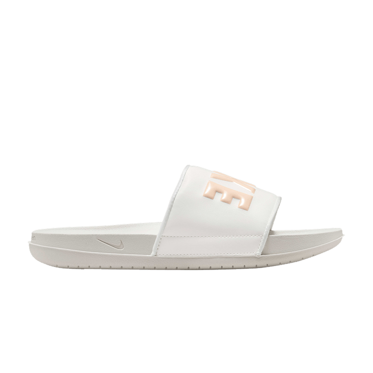 Nike Wmns Offcourt Slide 'Sail Crimson Tint' — Sail White/Light Bone/Crimson Tint