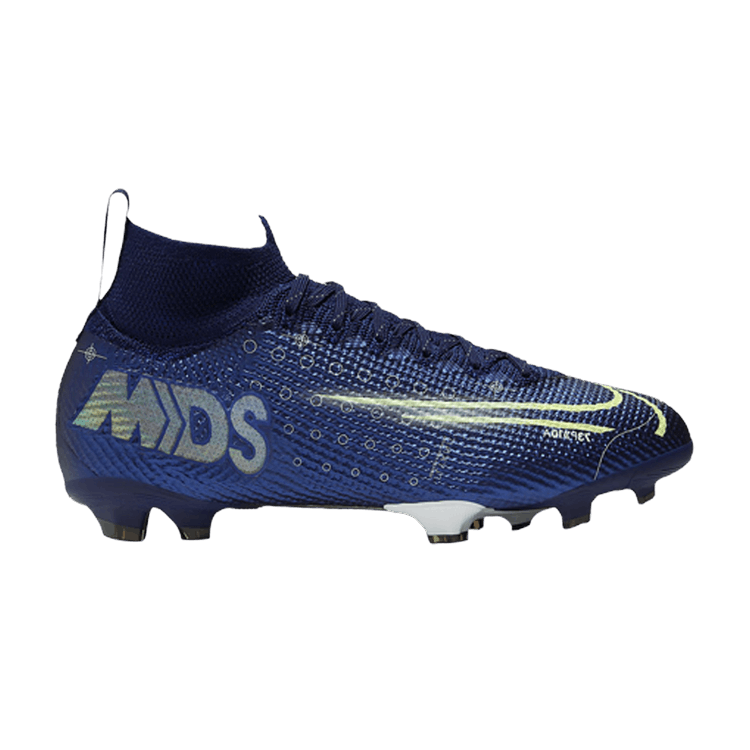 Nike Mercurial Superfly 7 Elite MDS FG GS 'Dream Speed' — Blue Void/White/Black/Metallic Silver