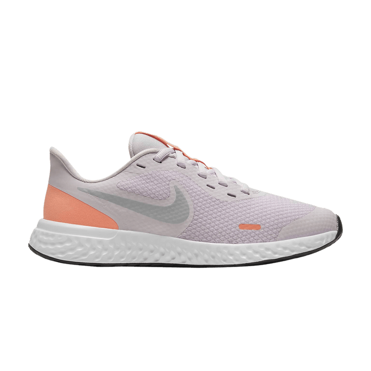 Nike Revolution 5 GS 'Light Violet Crimson Bliss' — Light Violet/Crimson Bliss/White/Metallic Platinum