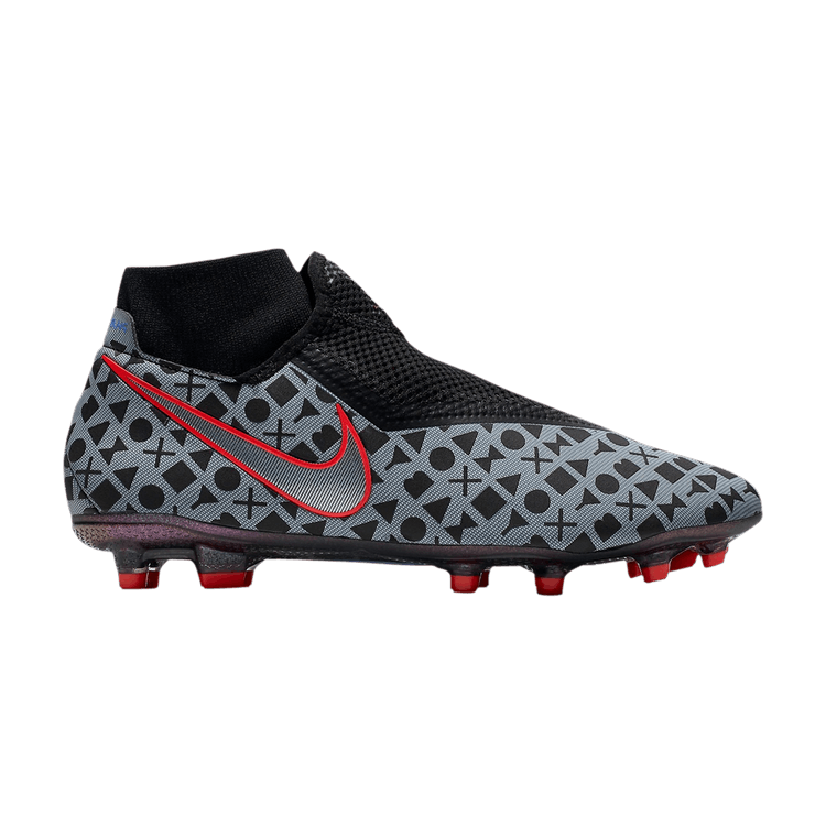 EA Sports x Nike Phantom Vision Academy DF MG FG 'Xbox PlayStation 4' — White/Bright Crimson/University Blue/Black
