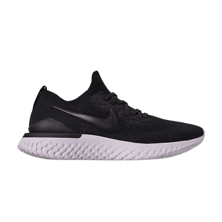 Nike Wmns Epic React Flyknit 2 'Black' — Black/Black-Anthracite-Gunsmoke-White