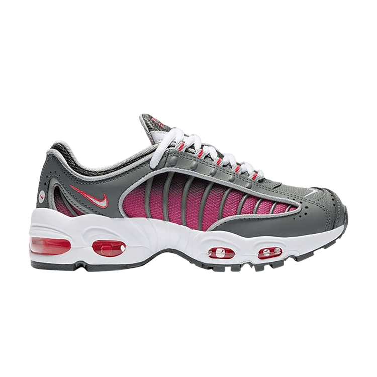 Nike Air Max Tailwind 4 GS 'Smoke Grey Laser Crimson' — Smoke Grey/White/Laser Crimson