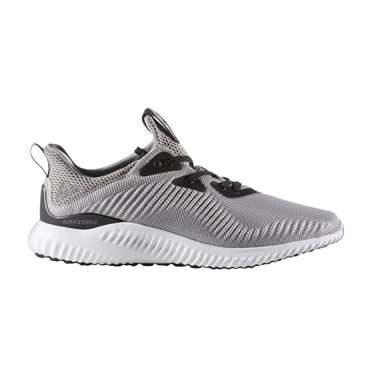 Adidas Alphabounce 1 'Grey White' — Grey/White/Black