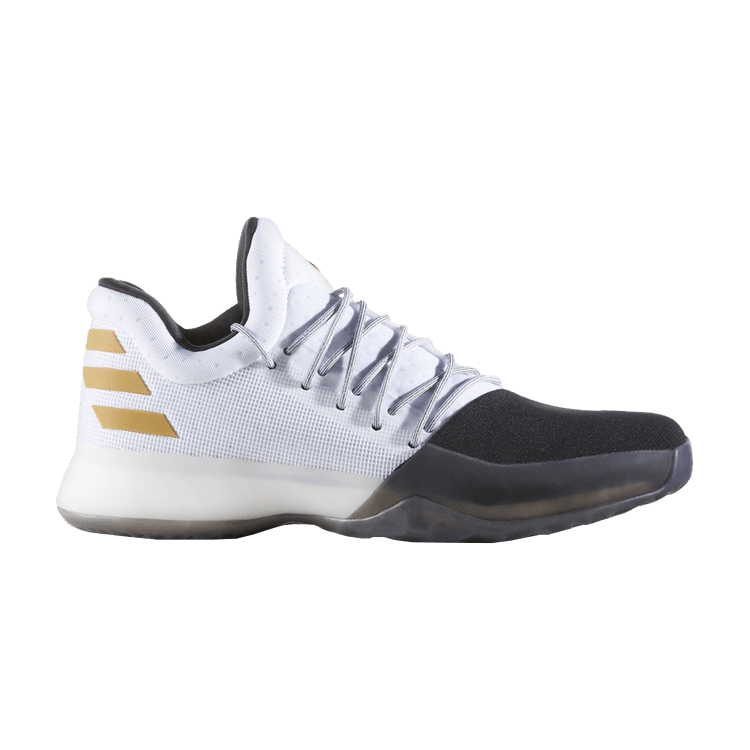 Adidas Harden Vol. 1 'Disruptor' — Running White/Core Black/Gold Metallic