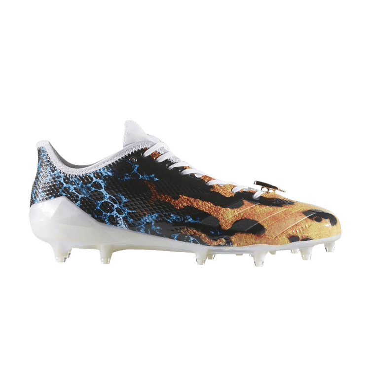 Adidas Adizero 5-Star 6.0 Uncaged 'Fire Ice' — Footwear White/Footwear White/Gold Metallic