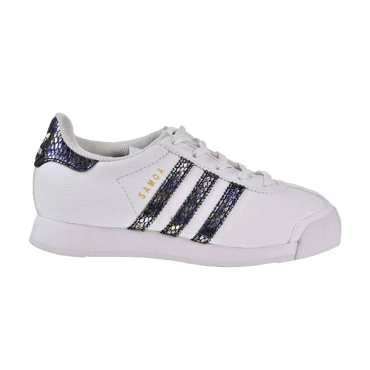Adidas Samoa C 'Snake Scales' — White/White/Core Black