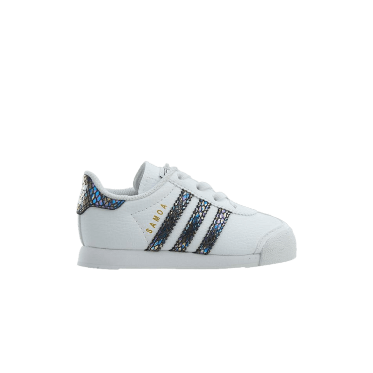 Adidas Samoa I 'Snake Scales' — White/White/Core Black