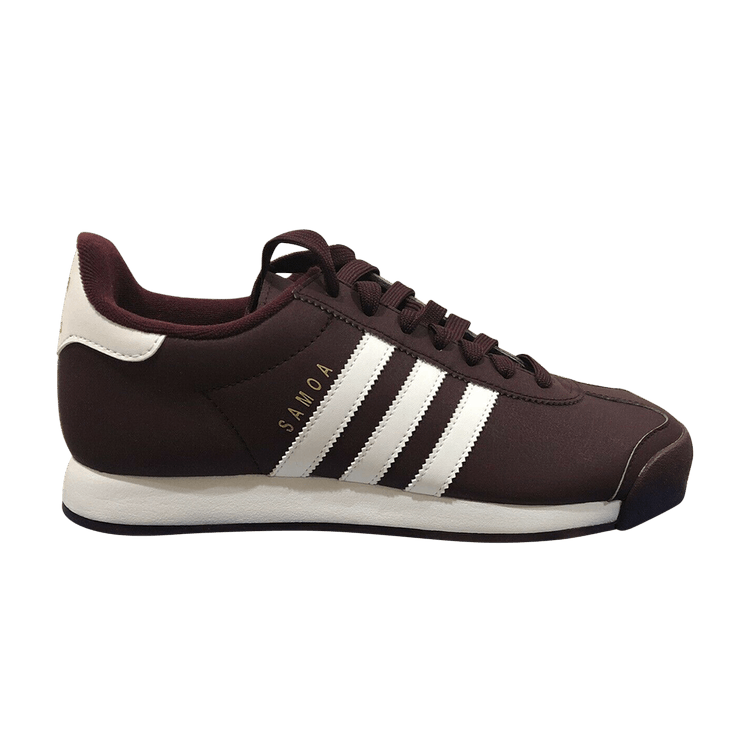 Adidas Samoa 'Maroon' — Maroon/Footwear White/Gold Metallic