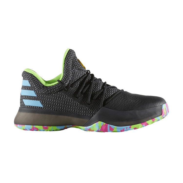 Adidas Harden Vol. 1 J 'Sugar Rush' — Black/Multi Color