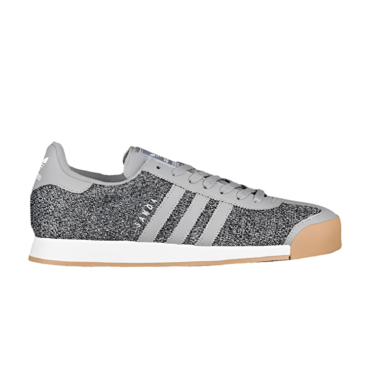 Adidas Samoa TEX 'Medium Grey Gum' — Medium Grey/Medium Grey/Gum