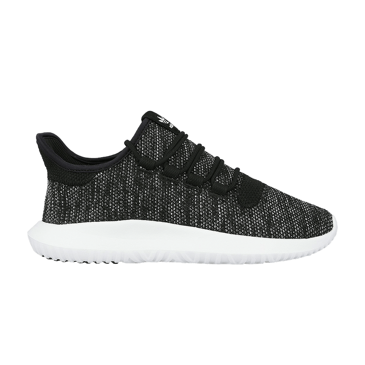 Adidas Tubular Shadow Knit J — Core Black/Utility Black/Vintage White