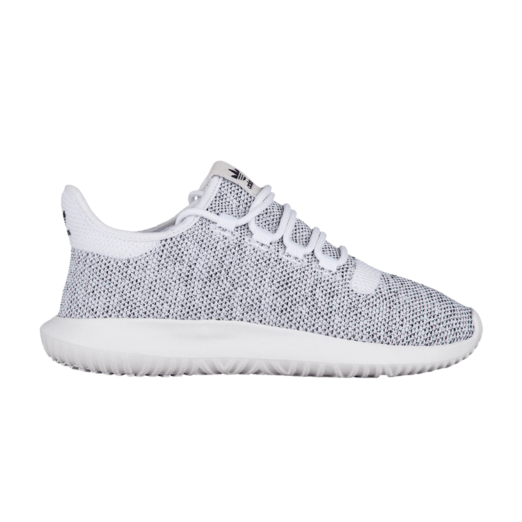 Adidas Tubular Shadow Knit J — White/Black