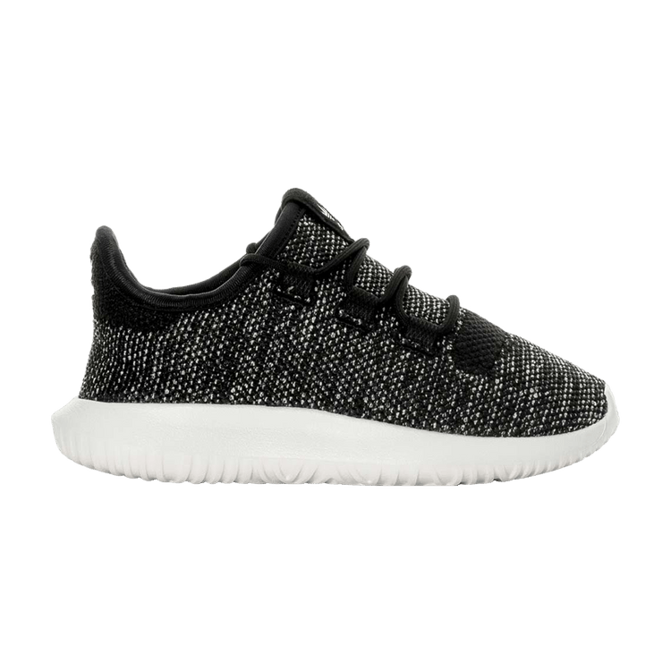 Adidas Tubular Shadow Knit K 'Core Black' — Core Black/Core Black/White
