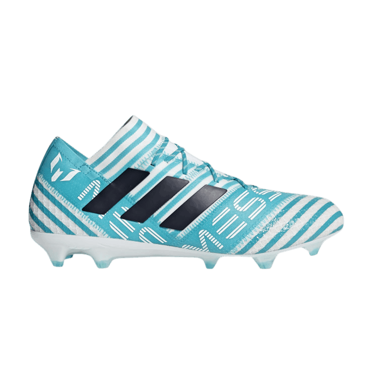 Adidas Nemeziz Messi 17.1 FG 'White Energy Blue' — Cloud White/Legend Ink/Energy Blue