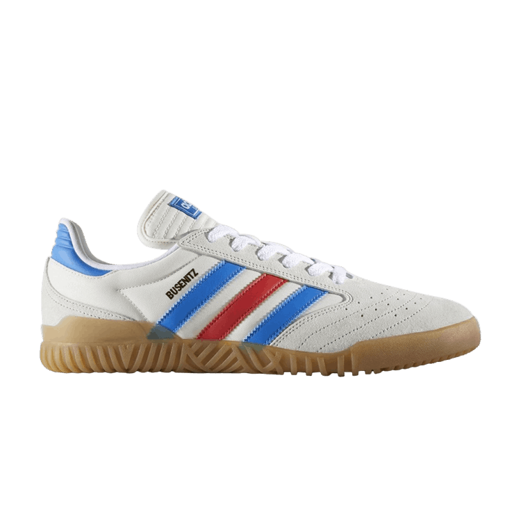 Adidas Busenitz Indoor Super 'Chalk White' — Beige/Chalk White/Blue Bird/Red