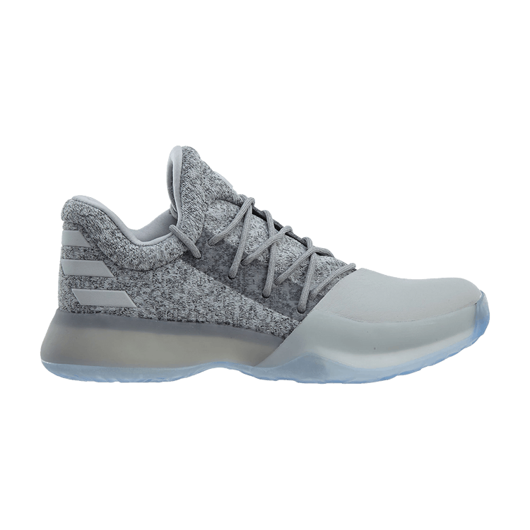 Adidas Harden Vol. 1 J 'Grey White' — Grey/White