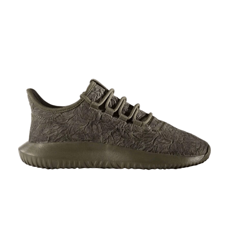Adidas Tubular Shadow J 'Trace Olive' — Trace Olive/Trace Olive/Trace Olive