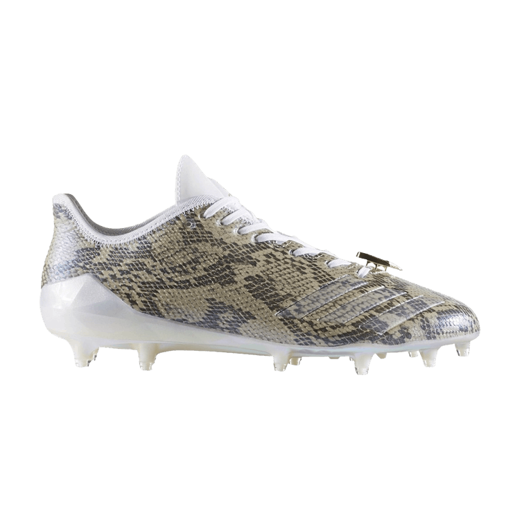 Adidas Adizero 5-Star 6.0 Uncaged 'Snakeskin' — Footwear White/Footwear White/Gold Metallic