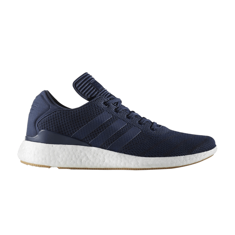 Adidas Busenitz PureBoost Primeknit 'Collegiate Navy' — Collegiate Navy/Footwear White/Gum