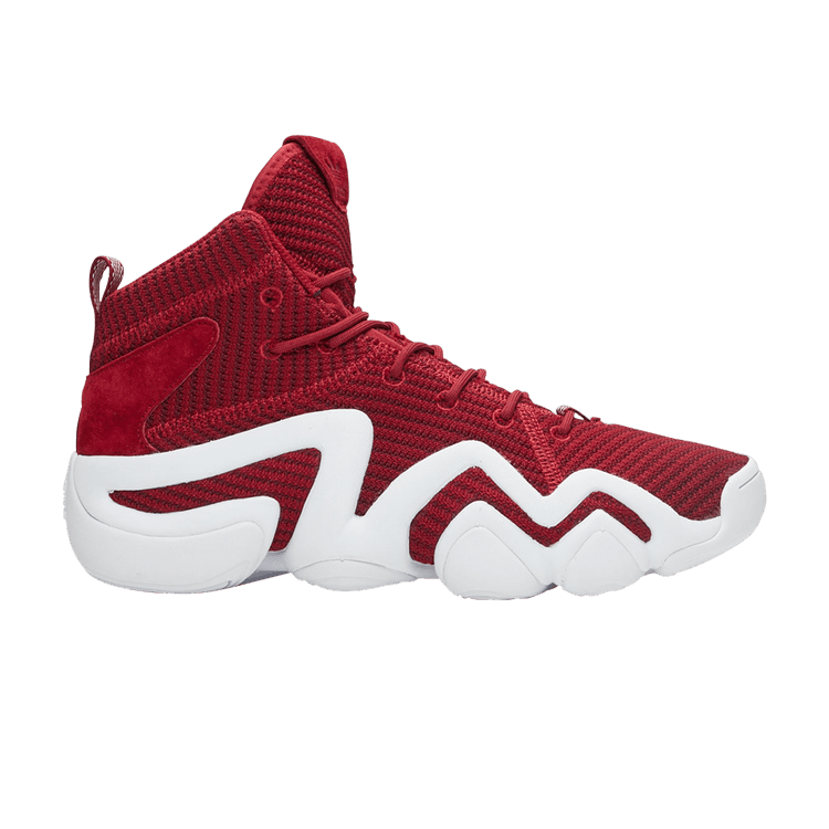 Adidas Crazy 8 ADV Primeknit 'Burgundy' — Collegiate Burgundy/Collegiate Burgundy/Footwear White