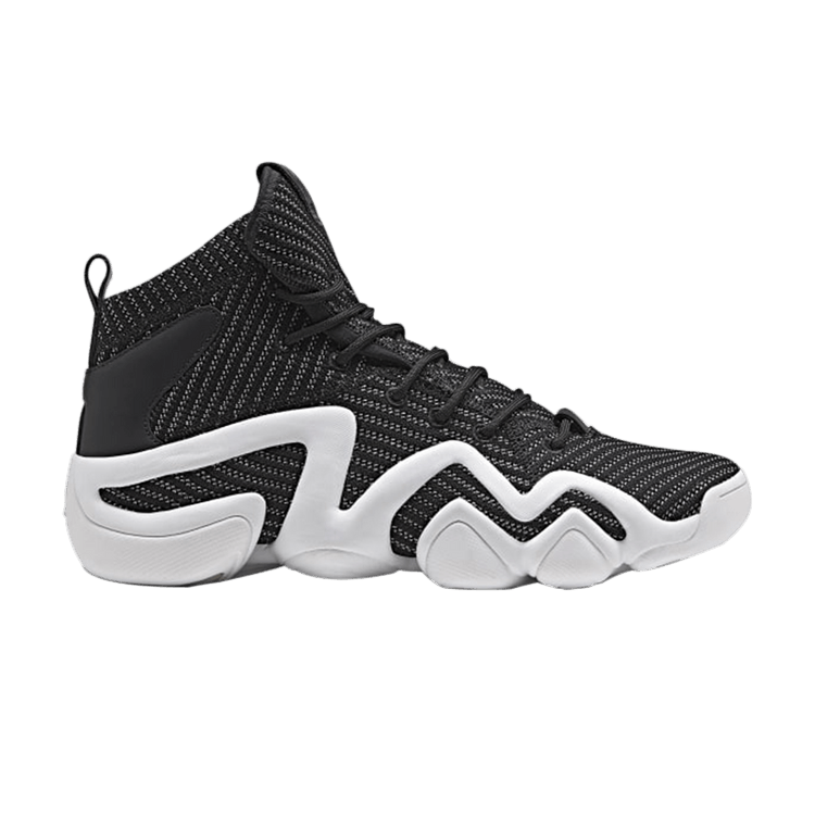 Adidas Crazy 8 ADV Primeknit 'Lusso' — Core Black/Silver Metallic/White