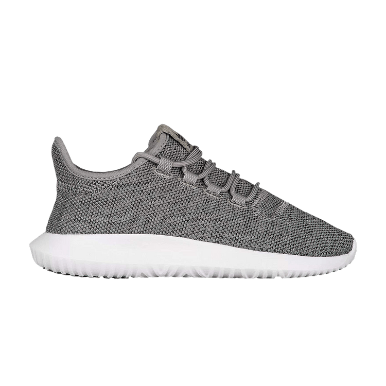 Adidas Tubular Shadow Knit J 'Chalk Solid Grey' — Chalk Solid Grey/Chalk Solid Grey/Footwear White