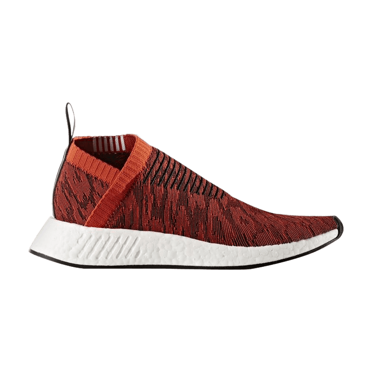 Adidas NMD_CS2 Primeknit 'Red Glitch' — Future Harvest/Core Black