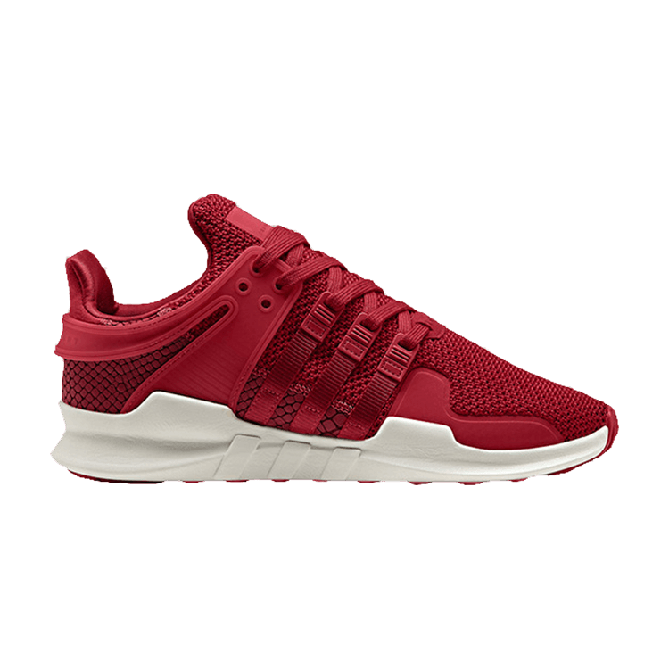 Adidas EQT Support ADV 'Scarlet Snakeskin' — Scarlet/Scarlet-Off White