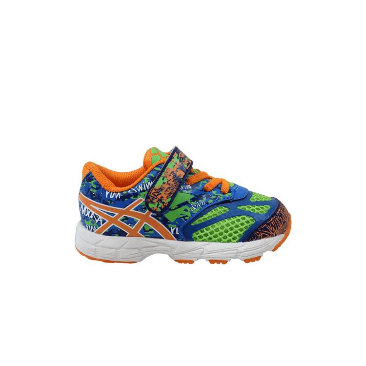 Asics Noosa Tri 10 TS Toddler 'Flash Green Orange Blue' — Flash Green/Flash Orange/Blue