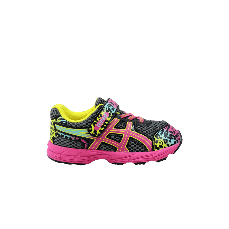 Asics Turbo TS TD 'Rainbow Cheetah' — Charcoal/Rainbow/Cheetah