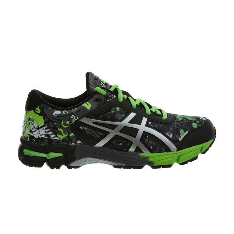 Asics Gel Noosa TRi 11 GS 'Green Gecko' — Carbon/Silver/Green Gecko