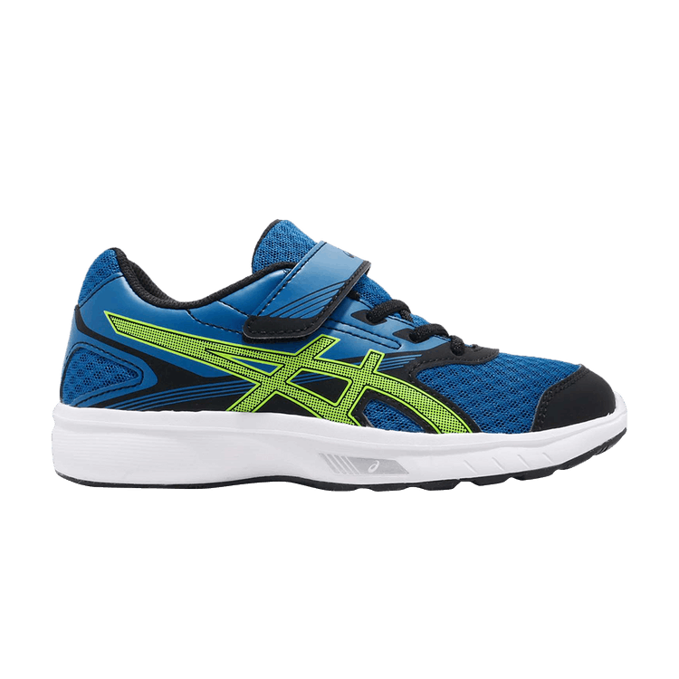 Asics Stormer PS 'Safety Yellow' — Imperial/Safety Yellow/Black