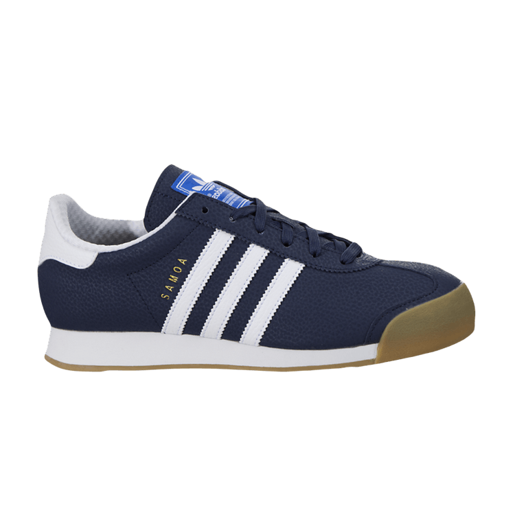 Adidas Samoa J 'Navy Gum' — Navy/White/Gold