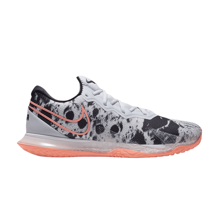 NikeCourt Zoom Vapor Cage 4 'Sky Grey Mango' — Sky Grey/White/Bright Mango