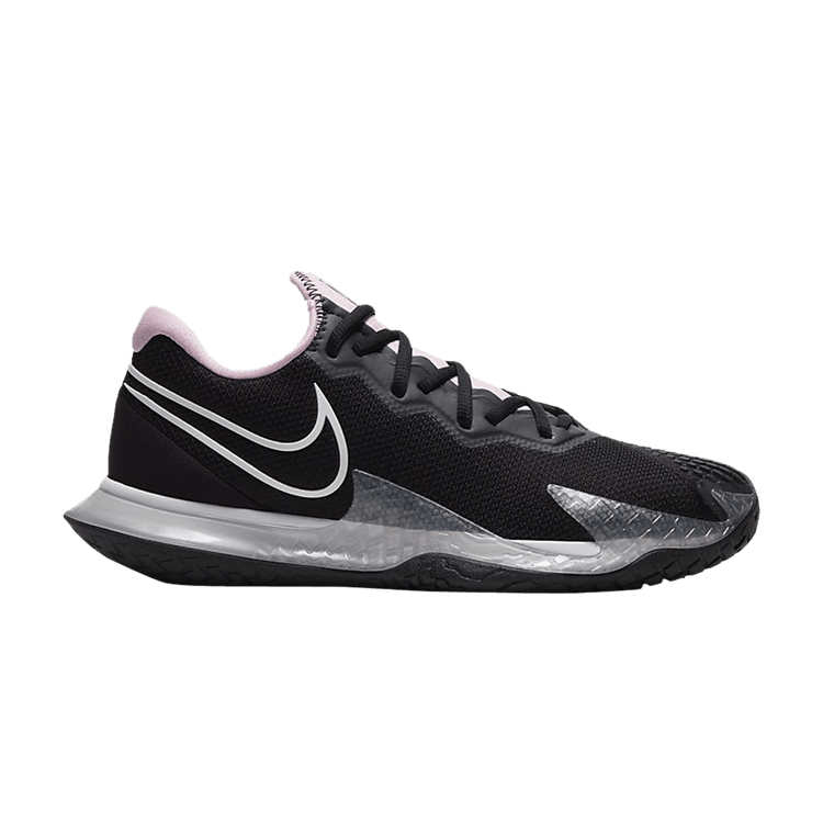 Nike Wmns Court Air Zoom Vapor Cage 4 'Black Pink Foam' — Black/Pink Foam/Dark Smoke Grey/White