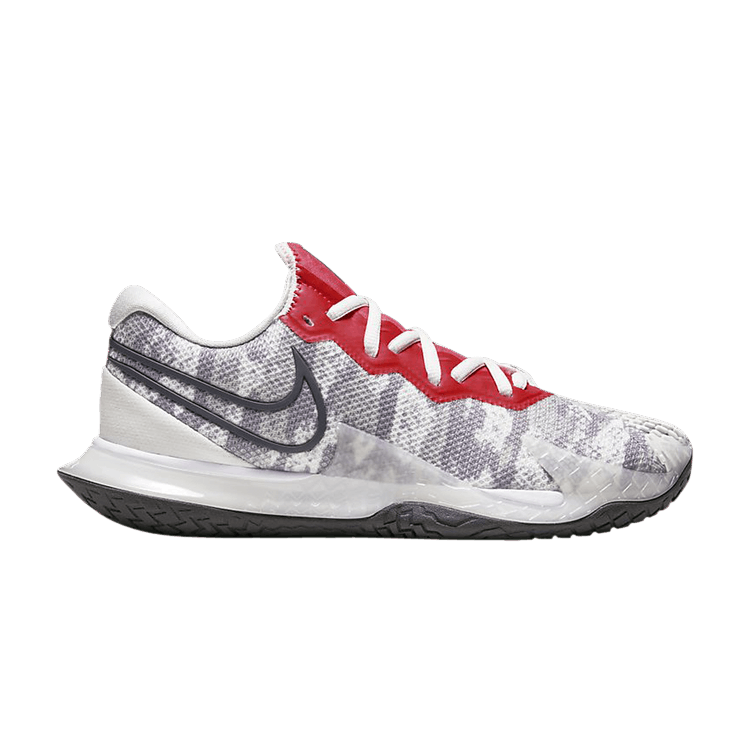 Nike Wmns Court Air Zoom Vapor Cage 4 'Platinum Tint Grey' — Platinum Tint/Laser Crimson/Royal Pulse/Thunder Grey