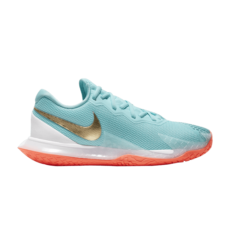 Nike Wmns Court Air Zoom Vapor Cage 4 'Copa Bright Mango' — Copa/Bright Mango/White/Metallic Gold