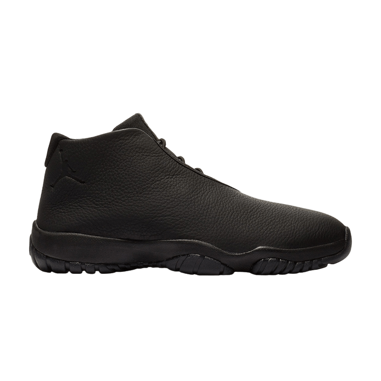 Air Jordan Future Leather 'Triple Black' — Black/Black-Black