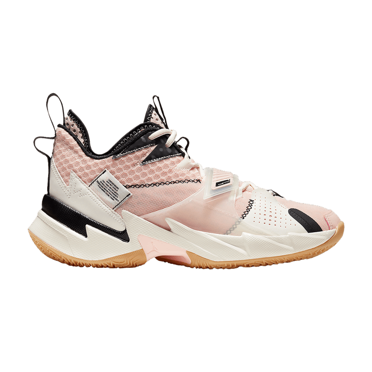 Air Jordan Why Not Zer0.3 PF 'Washed Coral' — Washed Coral/Pink Tint/Pale Ivory/Black