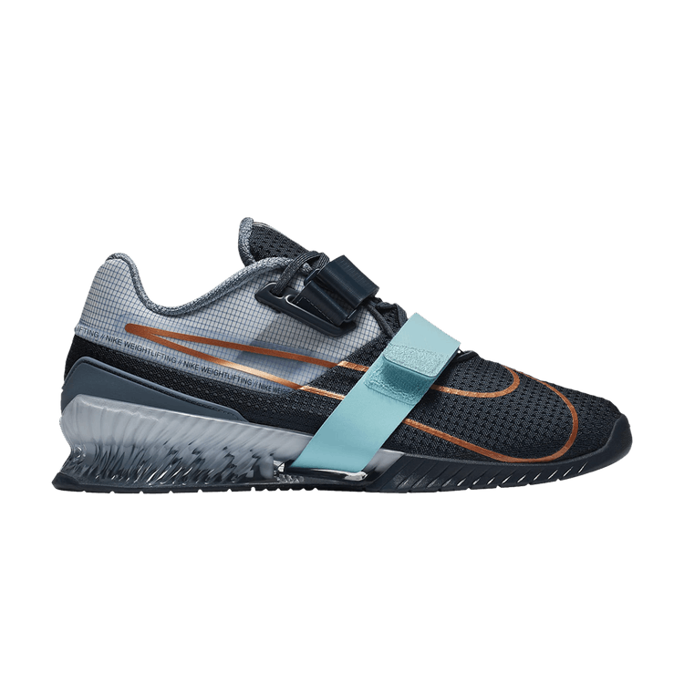 Nike Romaleos 4 'Deep Ocean Ozone Blue' — Deep Ocean/Pure Platinum/Ozone Blue/Metallic Copper