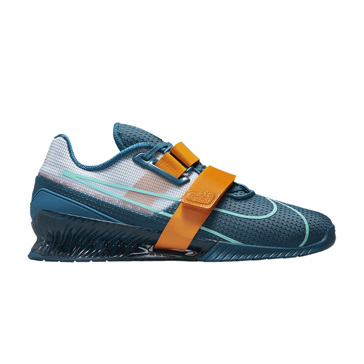 Nike Romaleos 4 'Marina Kumquat' Sample — Marina/Kumquat/Siren Red/Washed Teal