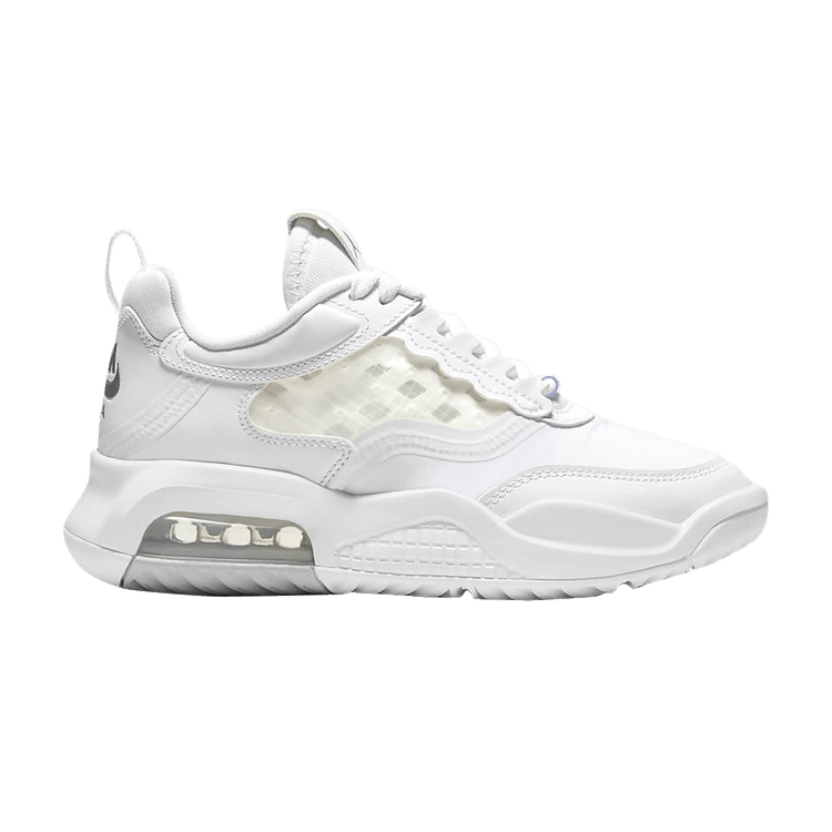 Nike Jordan Air Max 200 GS 'Pure Money' — White/Metallic Silver