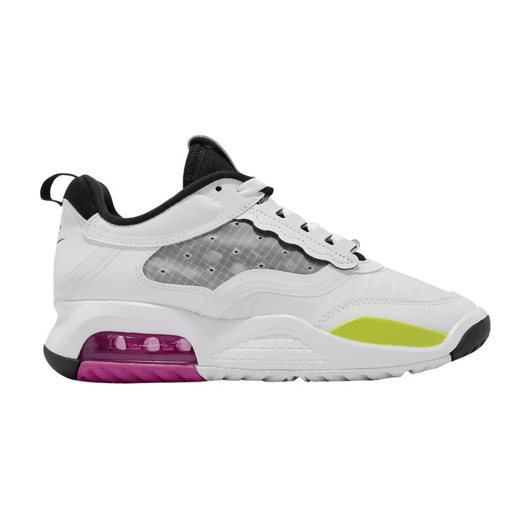 Nike Jordan Air Max 200 GS 'Vibrant' — White/Black/Active Fuchsia/Cyber