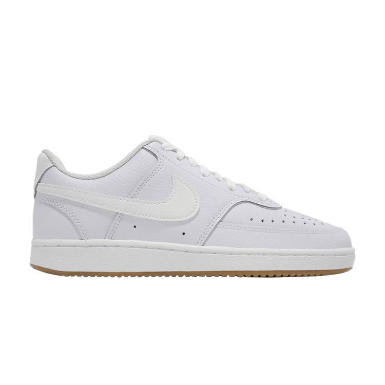 Nike Wmns Court Vision Low 'Whisper Gum' — Iris Whisper/White