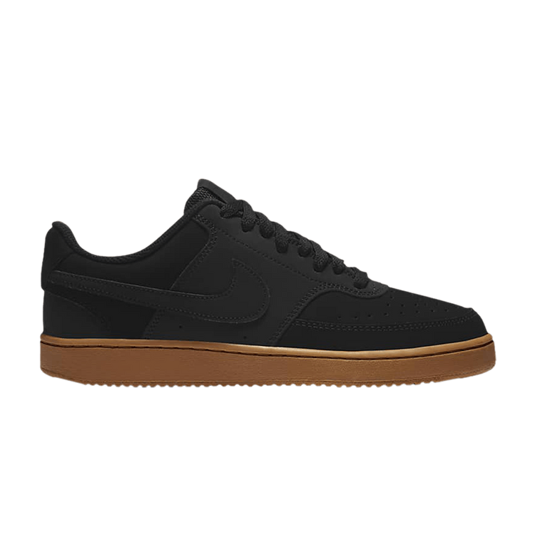 Nike Court Vision Low 'Black Wheat' — Black/Wheat/Black